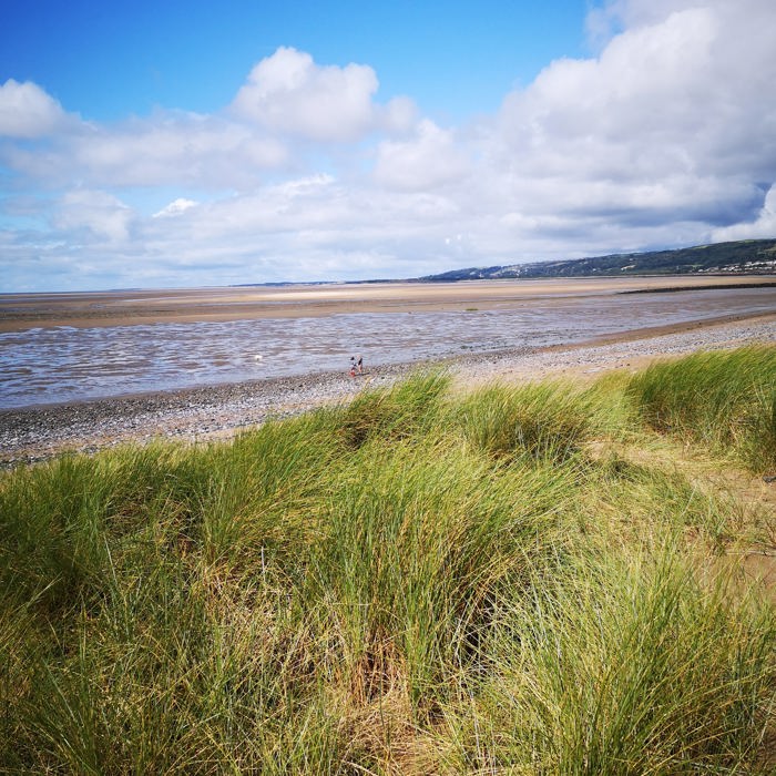 View of Llanelli Beach